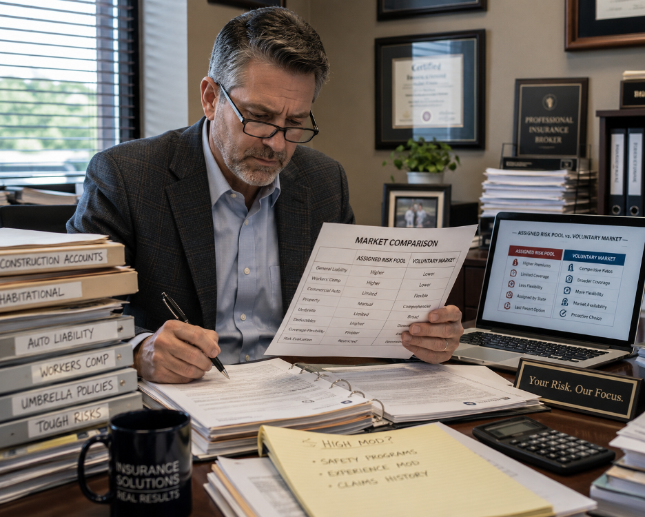 Assigned Risk Pool vs. Voluntary Market — What Brokers Need to Know