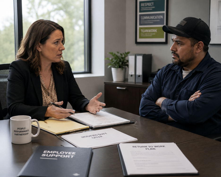 What Happens When an Employee Refuses Modified Duty?